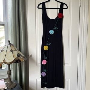 Samantha Pleet Persephone Dress in Multi Flora